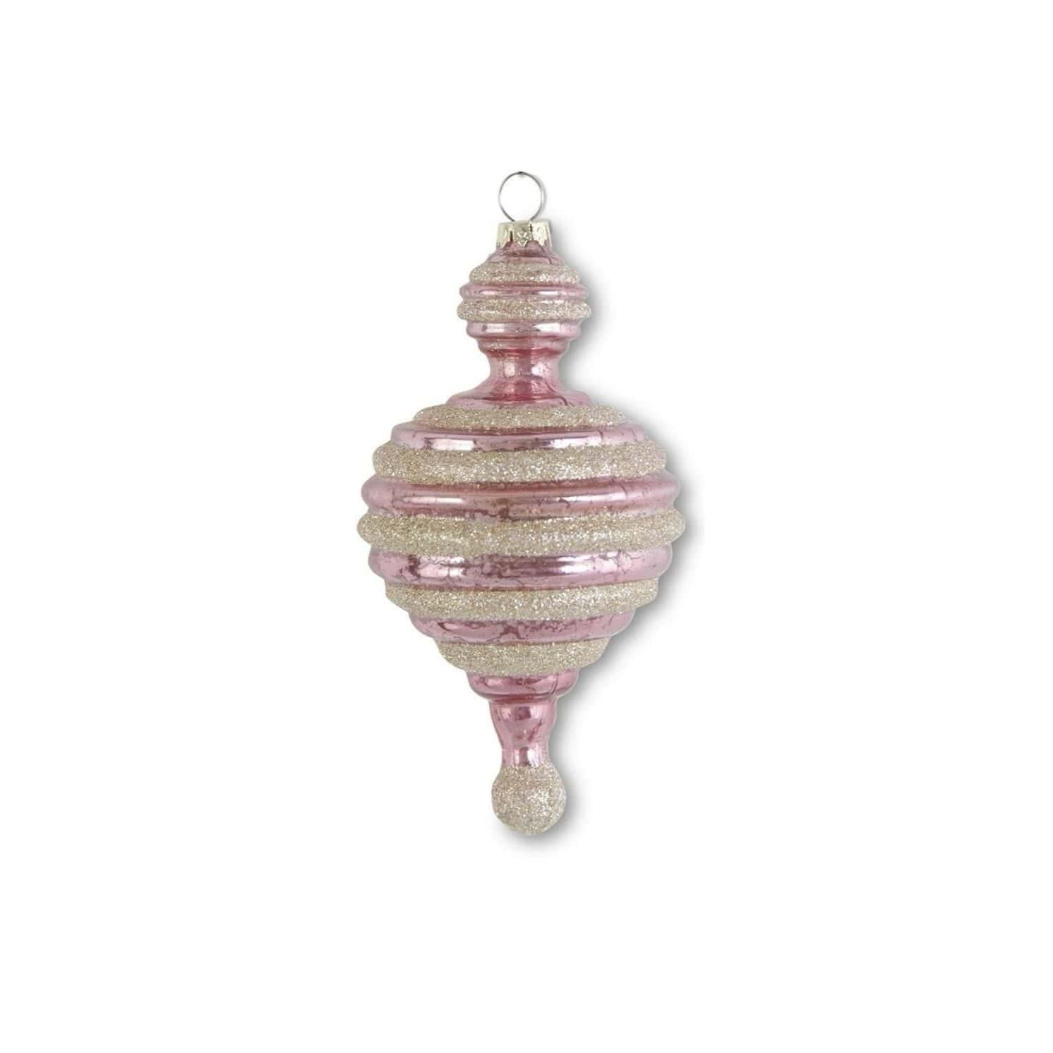 Pink Mercury Glass Ornament